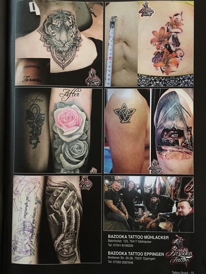 Spitzen Tattoo Artist´s in Mühlacker, TopPreis Garantie, kein Studio in